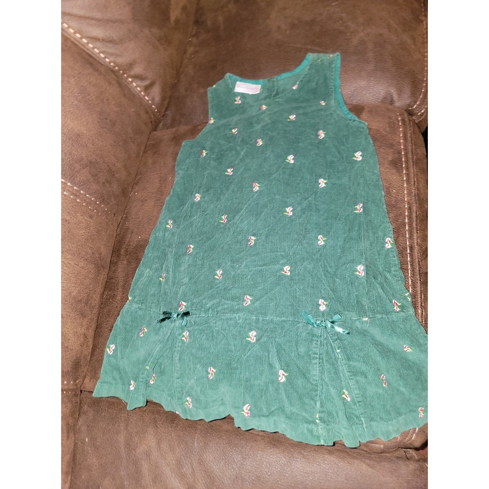 Samantha says green holiday Christmas dress size 6